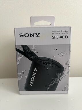 Sony Portable Extra Bass Speaker Box - White & Gray